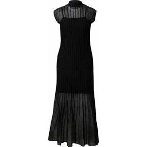 Šaty 'SHEER' Calvin Klein černá
