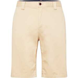 Chino kalhoty 'Scanton' Tommy Jeans písková / námořnická modř / červená / bílá