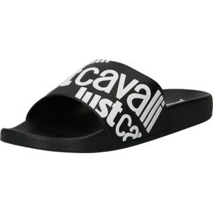 Plážová/koupací obuv 'FONDO' Just Cavalli černá / bílá
