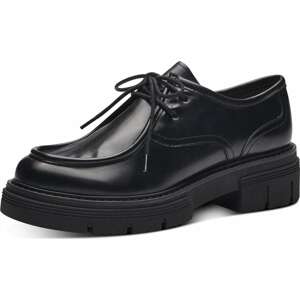 Šněrovací boty marco tozzi černá