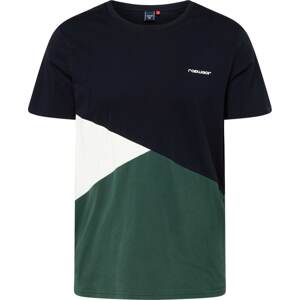 Tričko 'KERYAN' Ragwear námořnická modř / zelená / bílá