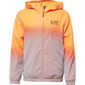 Funkční bunda EA7 Emporio Armani fialová / oranžová / černá