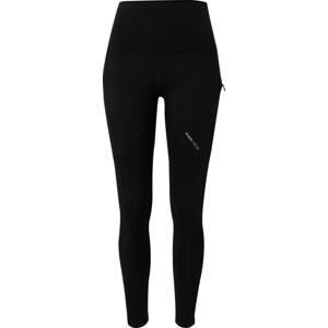 Sportovní kalhoty SUPER NATURAL černá / bílá