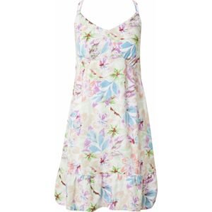 Letní šaty 'SUNSHINE LOVER' Roxy modrá / zelená / fialová / bílá