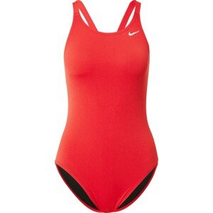 Sportovní plavky Nike Swim ohnivá červená / bílá