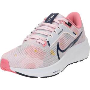 Běžecká obuv Nike světle šedá / světle růžová / černá