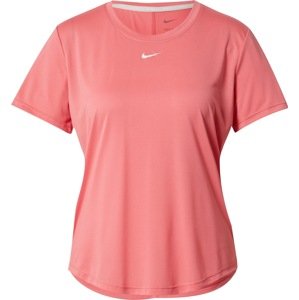 Funkční tričko Nike korálová / bílá