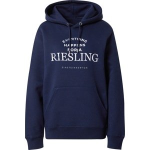 Mikina 'Riesling' einstein & newton námořnická modř / bílá