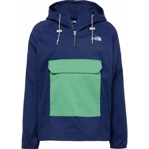 Outdoorová bunda The North Face námořnická modř / světle zelená / bílá