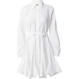 Košilové šaty 'Karoma' HUGO bílá