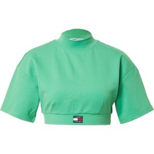 Tričko Tommy Jeans námořnická modř / zelená / červená / bílá