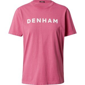 Tričko 'JESSICA' Denham pink / bílá