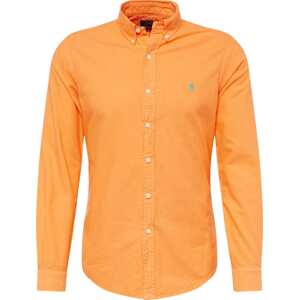 Košile Polo Ralph Lauren tyrkysová / jasně oranžová