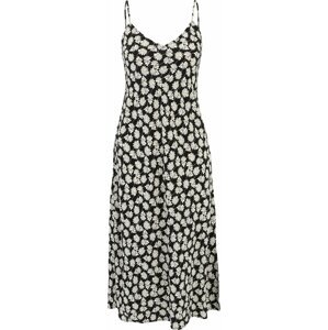 Letní šaty Gap Petite černá / bílá