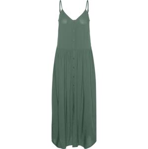 Letní šaty 'Alba' Vero Moda tmavě zelená
