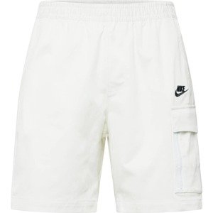 Kalhoty Nike Sportswear bílá