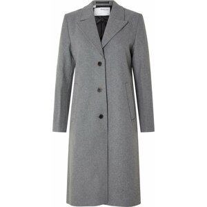 Přechodný kabát 'Alma' Selected Femme šedý melír