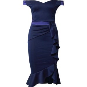 Koktejlové šaty Lipsy marine modrá / námořnická modř