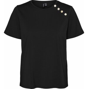 Tričko 'CARMEN' Vero Moda černá