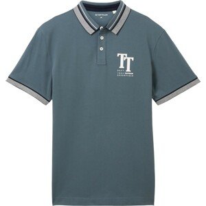 Tričko Tom Tailor námořnická modř / chladná modrá / bílá