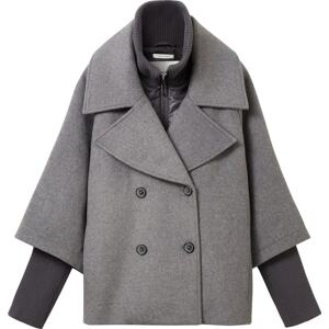 Přechodný kabát Tom Tailor antracitová / tmavě šedá