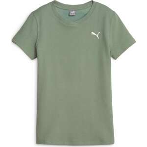 Funkční tričko Puma zelená / bílá