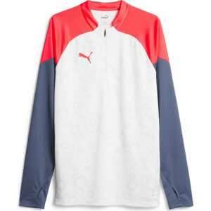 Funkční tričko 'IndividualCUP' Puma chladná modrá / světle červená / bílá