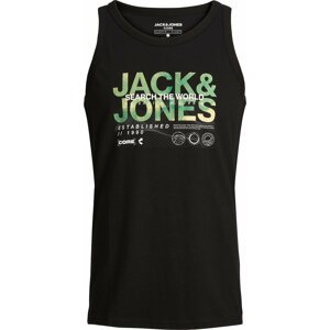 Tričko 'WATER' jack & jones světle žlutá / zelená / černá / bílá