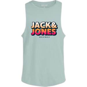 Tričko 'TONE' jack & jones opálová / oranžová / magenta / černá