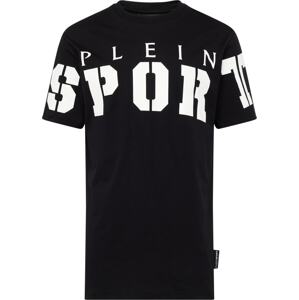 Tričko Plein Sport černá / bílá