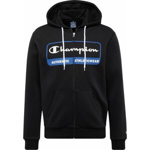 Mikina Champion Authentic Athletic Apparel modrá / černá / bílá