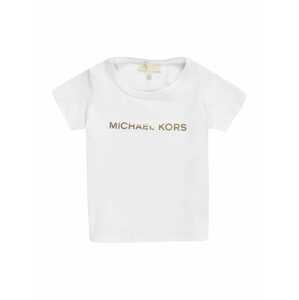 Michael Kors Kids Tričko zlatě žlutá / bílá