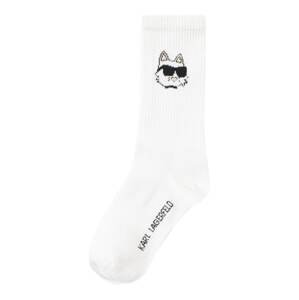 Karl Lagerfeld Ponožky  béžová / černá / bílá
