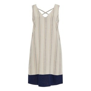 Threadbare Letní šaty 'Peggy'  béžová / námořnická modř / šedá