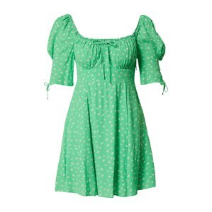 Forever New Letní šaty 'Adina' zelená / oranžová / bílá