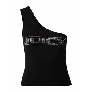 Juicy Couture White Label Top 'DIGI'  černá / průhledná