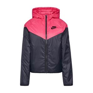 Nike Sportswear Přechodná bunda 'W NSW SYN FILL WR JKT'  pink / černá