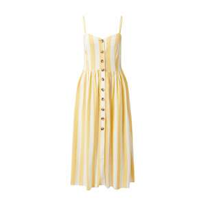 Mavi Letní šaty světle žlutá / bílá