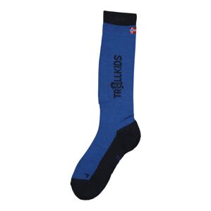 TROLLKIDS Sportovní ponožky  kobaltová modř / noční modrá / červená / bílá