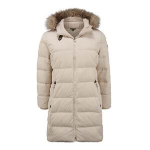 Lauren Ralph Lauren Plus Zimní kabát krémová