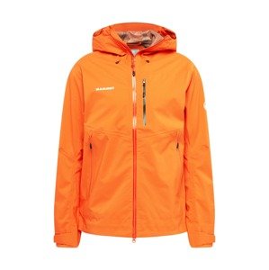 MAMMUT Outdoorová bunda 'Alto Guide'  oranžová / černá / bílá