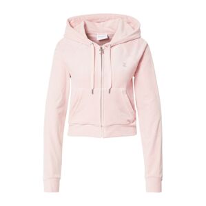 Juicy Couture White Label Mikina s kapucí  světle růžová