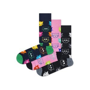 Happy Socks Ponožky námořnická modř / zelená / světle růžová / černá