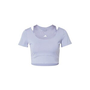 ADIDAS PERFORMANCE Funkční tričko šeříková / bílá