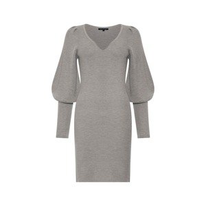 FRENCH CONNECTION Úpletové šaty 'Lydia'  šedý melír