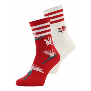 ADIDAS ORIGINALS Ponožky  červená / černá / bílá