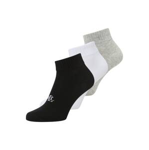 Lauren Ralph Lauren Ponožky  šedý melír / černá / bílá