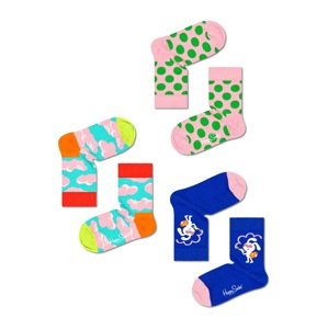 Happy Socks Ponožky 'Over The Rainbow' modrá / aqua modrá / zelená / růžová