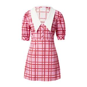 GLAMOROUS Košilové šaty mix barev / pink