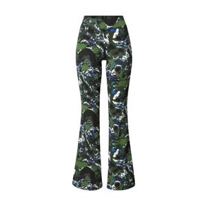 NEON & NYLON Kalhoty 'LUA' námořnická modř / zelená / černá / bílá